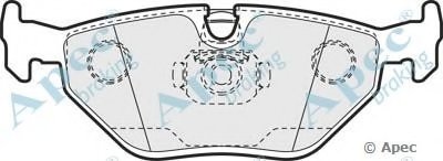 Комплект тормозных колодок, дисковый тормоз APEC braking купить