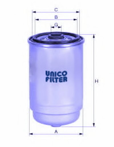 Топливный фильтр UNICO FILTER купить