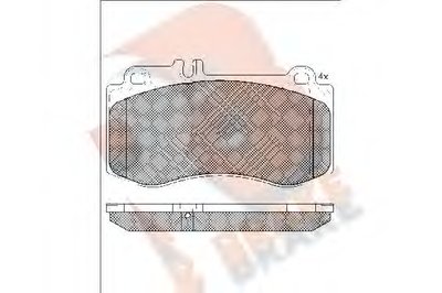 Комплект тормозных колодок, дисковый тормоз R BRAKE купить