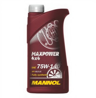Трансмиссионное масло; Масло ступенчатой коробки передач MANNOL Maxpower 4x4 75W-140 SCT Germany купить
