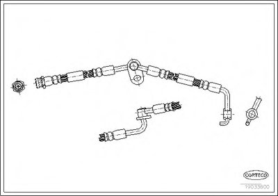 Тормозной шланг CORTECO купить