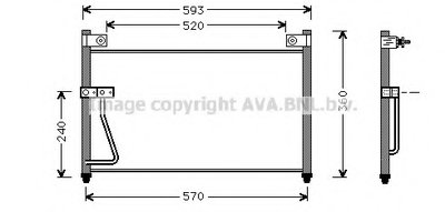 Конденсатор, кондиционер AVA QUALITY COOLING купить