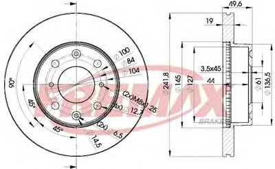 Тормозной диск Premium Carbon + FREMAX купить