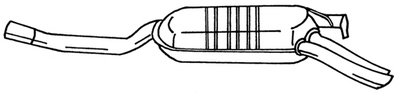 Глушитель выхлопных газов конечный SIGAM купить