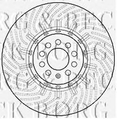 Тормозной диск BORG & BECK купить