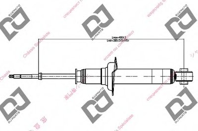 Амортизатор DJ PARTS купить