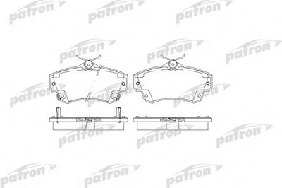 Комплект тормозных колодок, дисковый тормоз PATRON купить