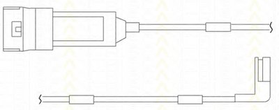 Сигнализатор, износ тормозных колодок TRISCAN купить